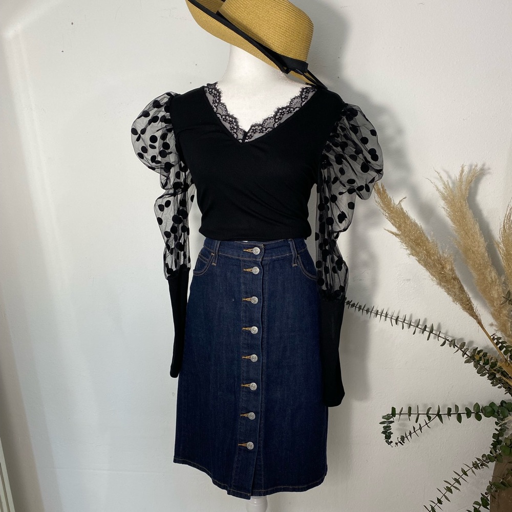 Denim Skirt